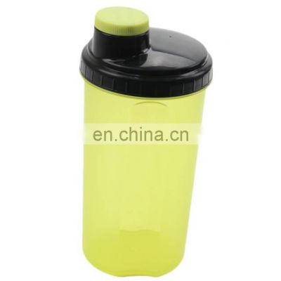 Gym Bottle Shaker Protein Cup Bottle Shaker With Plastic Mixing Ball