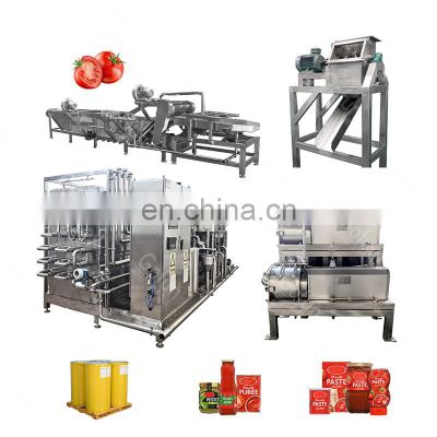 Ketchup making machine sauce processing tomato puree processing plant paste mixing line