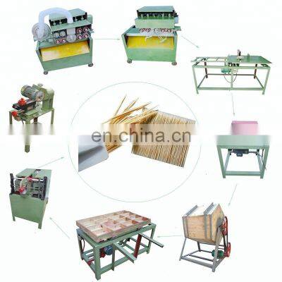 Bamboo Product Toothpick Chopstick Manufacturing Production Packing Machine