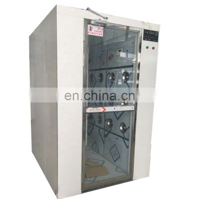 Professional Manufacture High Efficiency Cleanroom Air shower Class 100 48 Nozzles Air Shower Room