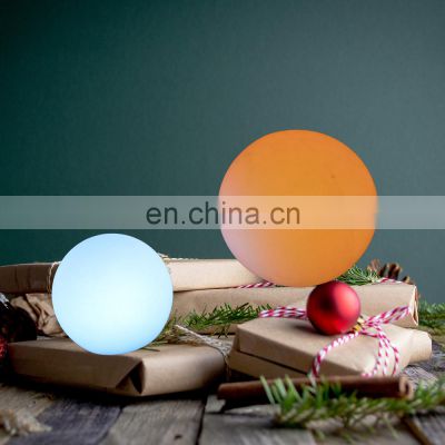 led sphere light ball party jardin lumiere holiday lighting rechargeable warm light table lamp