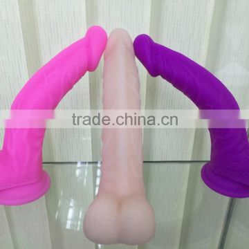2016 New Designed Good Feeling Simulation Penis Silicone Sex Toys For Women Huge Dildos