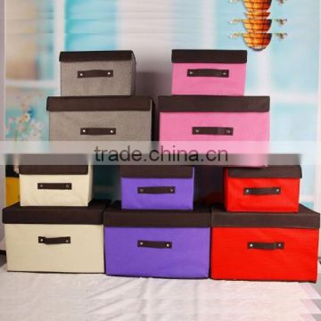 Custom Color and Size Eco-friendly Premium Fancy Storage Boxes