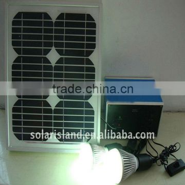 High quality portable 15W solar lighting system