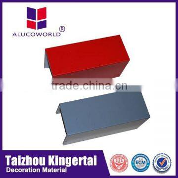 Alucoworld On sale good quality corrugated latest construction products alu sandwich acp panel