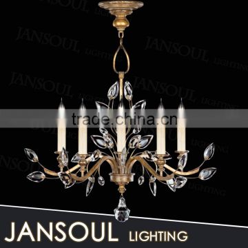 2015 traditional wholesalers antique cheap bronze pendant light candle holder chandelier with CE/UL