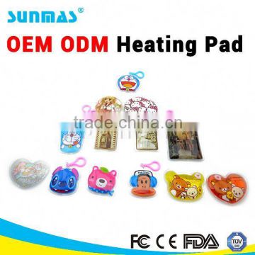 Sunmas OEM ODM Magic Reusable Heating pad FDA CE usb heated mouse pad