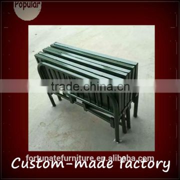 green color army folding metal bed