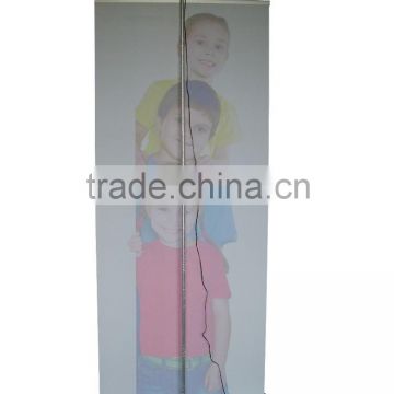 retractable banner stand for beautiful women show