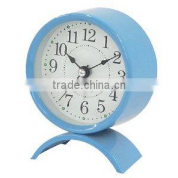 arch metal bb alarm clock, travel alarm clock, promotion gift
