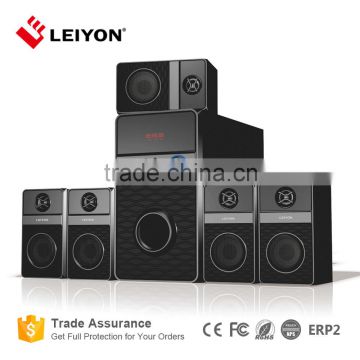 Cheap 35W 5.1channel multimedia home theatre speaker system with subwoofer (LY-HT602)