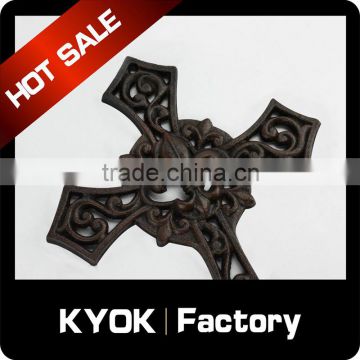 KYOK home decorative wall hanging metal cross