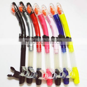 New colorful underwater sports of diving snorkel and snorkel manufacturer with factory price