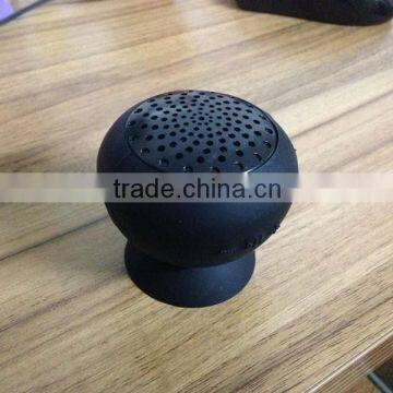 2016 new products Silicone Suction up mini bluetooth speaker for iphone 6 plus