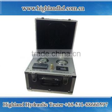 Multifunctional hydraulic flow meter for moving equipment