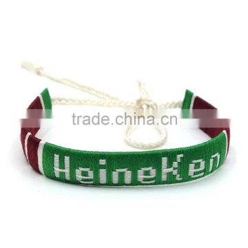 Promotion Gifts with customer's logo handmade bracelets customized bangle