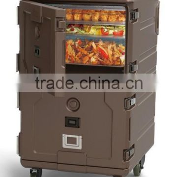 Plus electric heat retaining food transport cart in hotel and restaurant with FDA