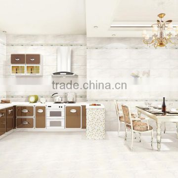 300*600 white color ceramics cheap floor wall tile for kitchen