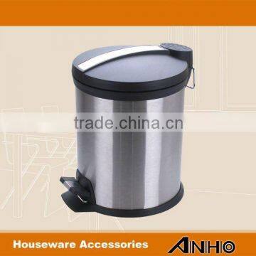 stainless steel trash bin