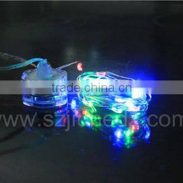 indoor outdoor battery operated waterproof invisible mini led starry stlights ring 1m 2m 3m 4m