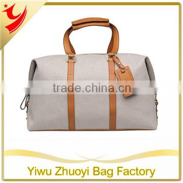 Factory Supply Large Capacity Duffel Bag With PU Handle