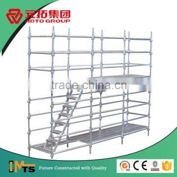 AS/NZS 1576 AS/NZS1163 Tianjin Steel Factory Hot dipped galvanized Kwikstage Scaffolding
