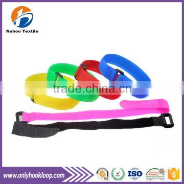 Self locking back to back hook and loop cable ties, high quality back to back hook and loop cable ties, hot sell cable ties