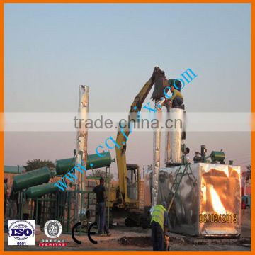 hot sale waste oil to diesel fuel refinery plant