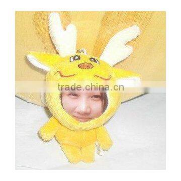 dragon of 3d face soft toy