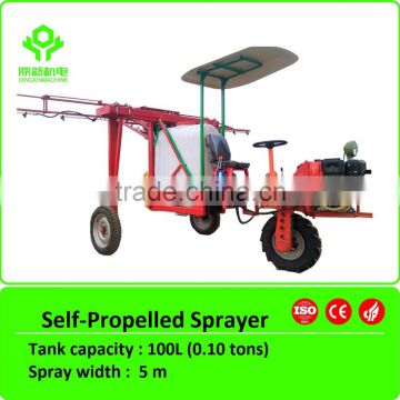 3.5HP self-propelled 100L agricultural sprayer