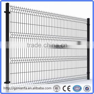 Galvanized Iron Wire nd PVC coated yard guard welded wire fence(Guangzhou Factory)