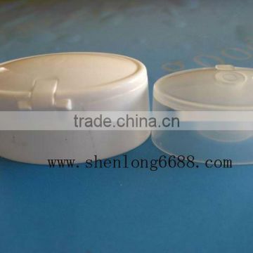 oval snap on plastic shampoo bottle cap for HDPE shampoo bottles