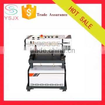 continuous external vacuum packaging machine for bags