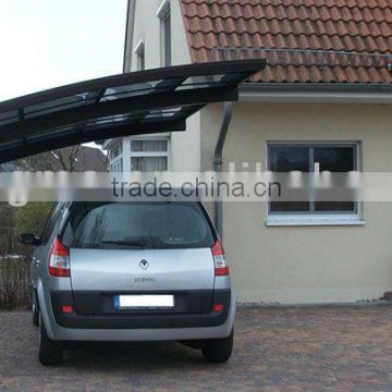Good waterproof polycarbonate sheet roofing metal carport for 2 car shed
