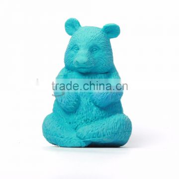 Novelty Animal Fancy 3D Bear Shaped Promotional Rubber Eraser
