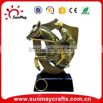 resin horse trophy and awards