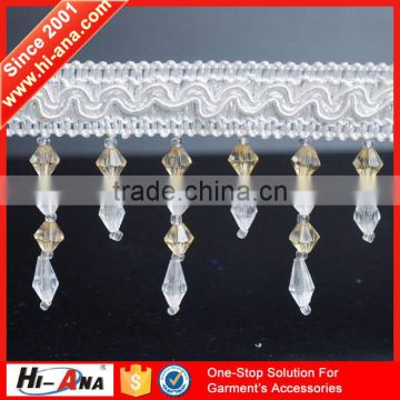 hi-ana trim3 Over 20 years experience different style fringe curtain