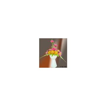 Clay flower, home decoration artificial flower
