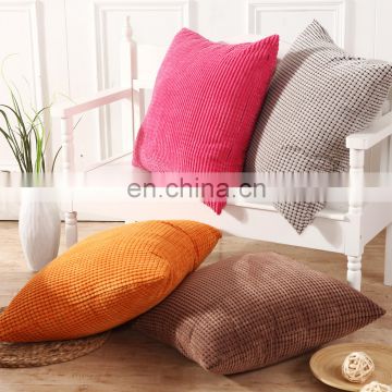 Latest Design 3 D Jumbo Cord Corduroy Pillows Home Decor Cushion Cover