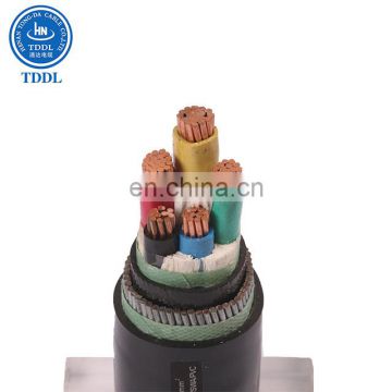 TDDL PVC Insulated   0.6/1kv 75mm2 copper   5 core power cable with price per mater
