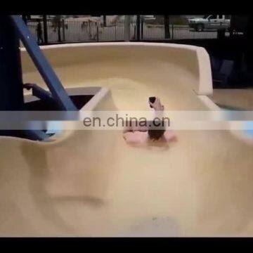 Whiter Body Water Slides Spiral Fiberglass in Guangzhou