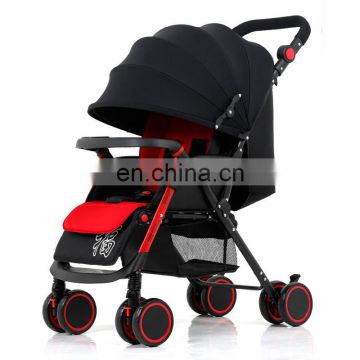 Foldable Light Weight Baby Pushchair Light Foldable Baby Carriage For Travel
