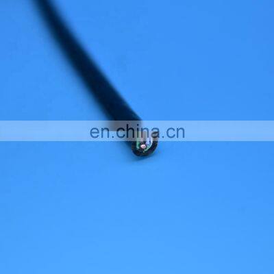 Black polyurethane cable for underwater application