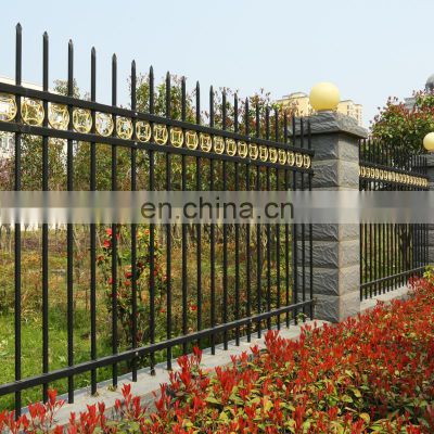Railing Designs Clearvu Anti Climb  Steel Security wrought iron fence from china factory