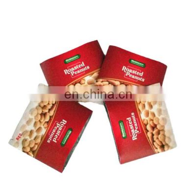 Moisture proof 50g peanuts snack package bag back sealed plastic bag foil packaging with printing