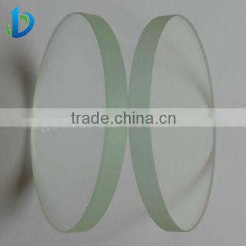 High accuracy tempered round glass lighting cover