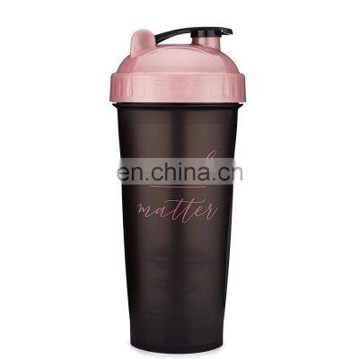 luxury eco logo custom classic glitter mixed insulated shaker cups for protein shakes