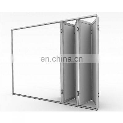 Weijia chinese factory conservatory with bifold french collapsible sliding glass doors