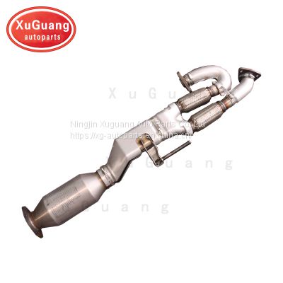 Car Exhaust Three Way Catalytic Converter For Nissan Teana 2.3 Second