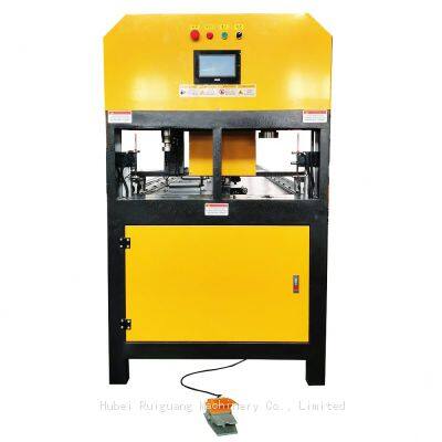 Two Workstations CNC Pipe Hole Punching Machine